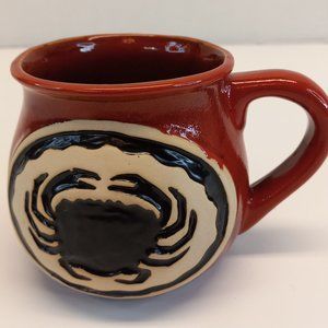 Cape Shore Vacation Classics Coffee Mug Cup Daufuskie Island, S.C 16 oz Crab GUC